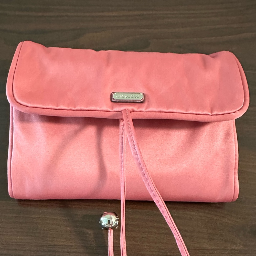 Coach Satin jewelry organizer